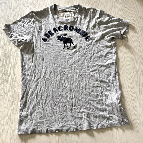 Abercrombie & Fitch Muscle Shirt Moose Gray Size Large - Picture 1 of 5